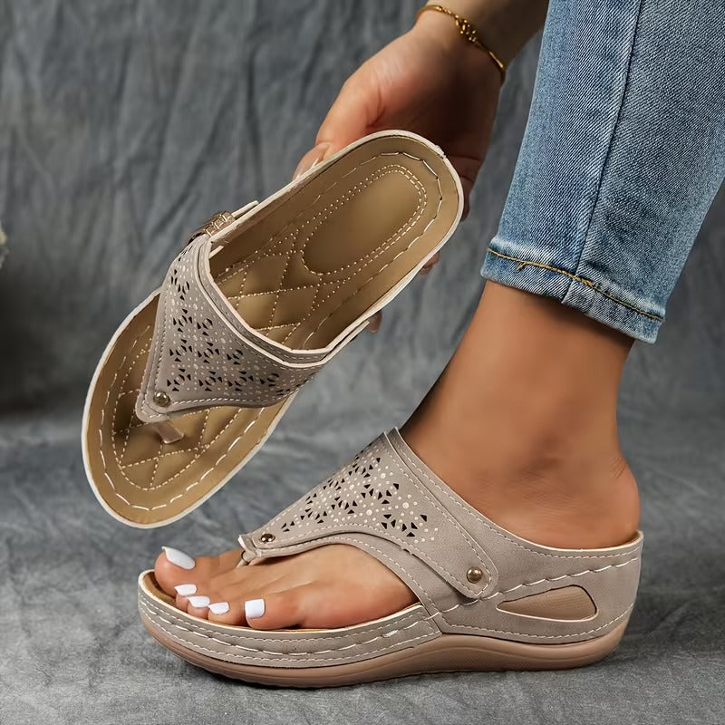 Archella | Sandales compensées confortables et offrant un bon maintien
