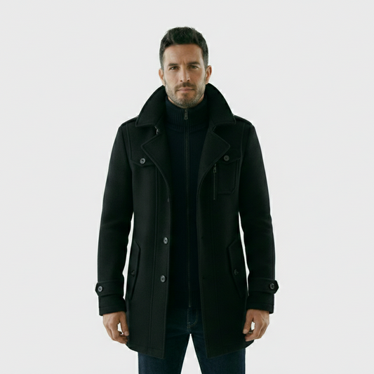 Andres | Manteau caban classique.