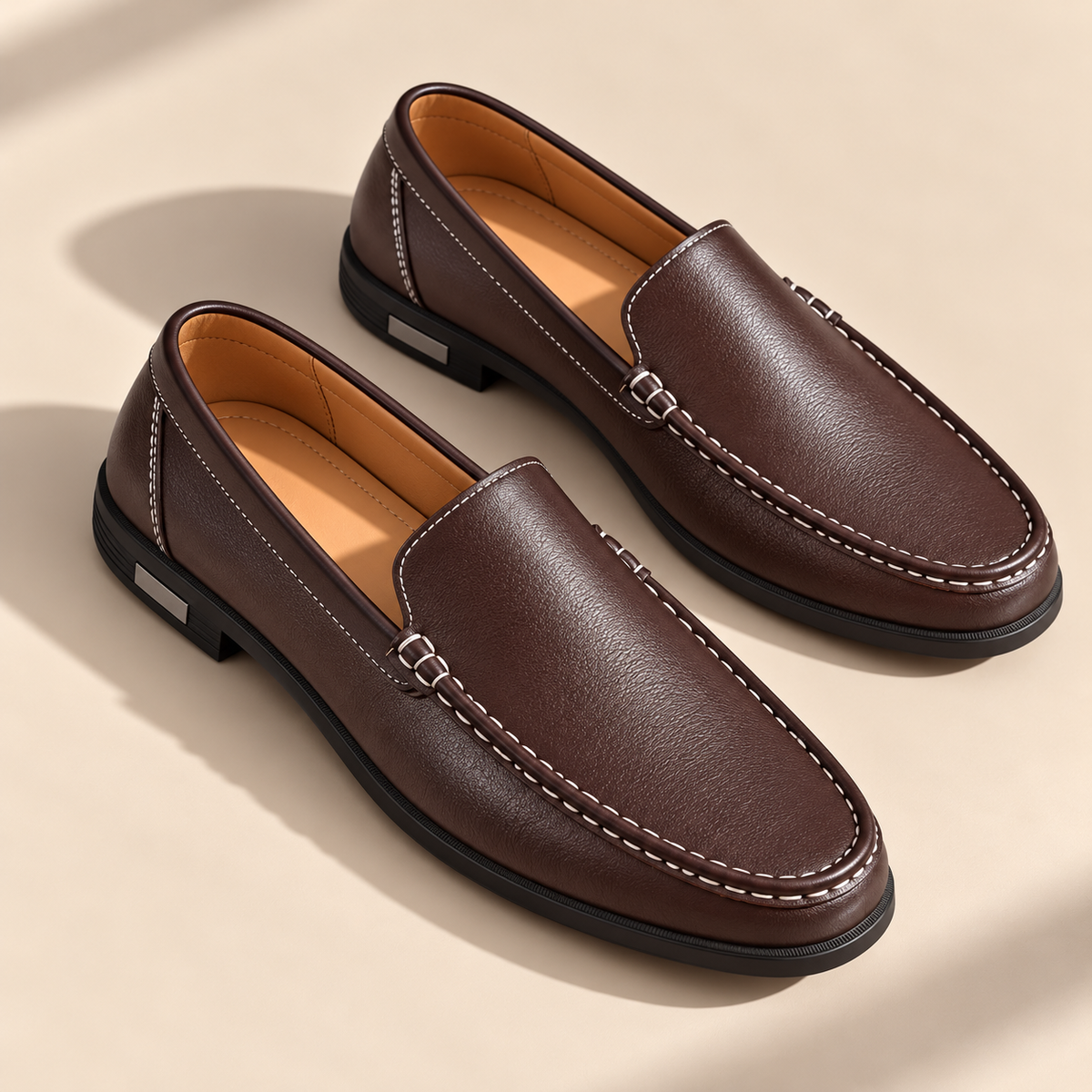 PELLE – Mocasines italianos de piel