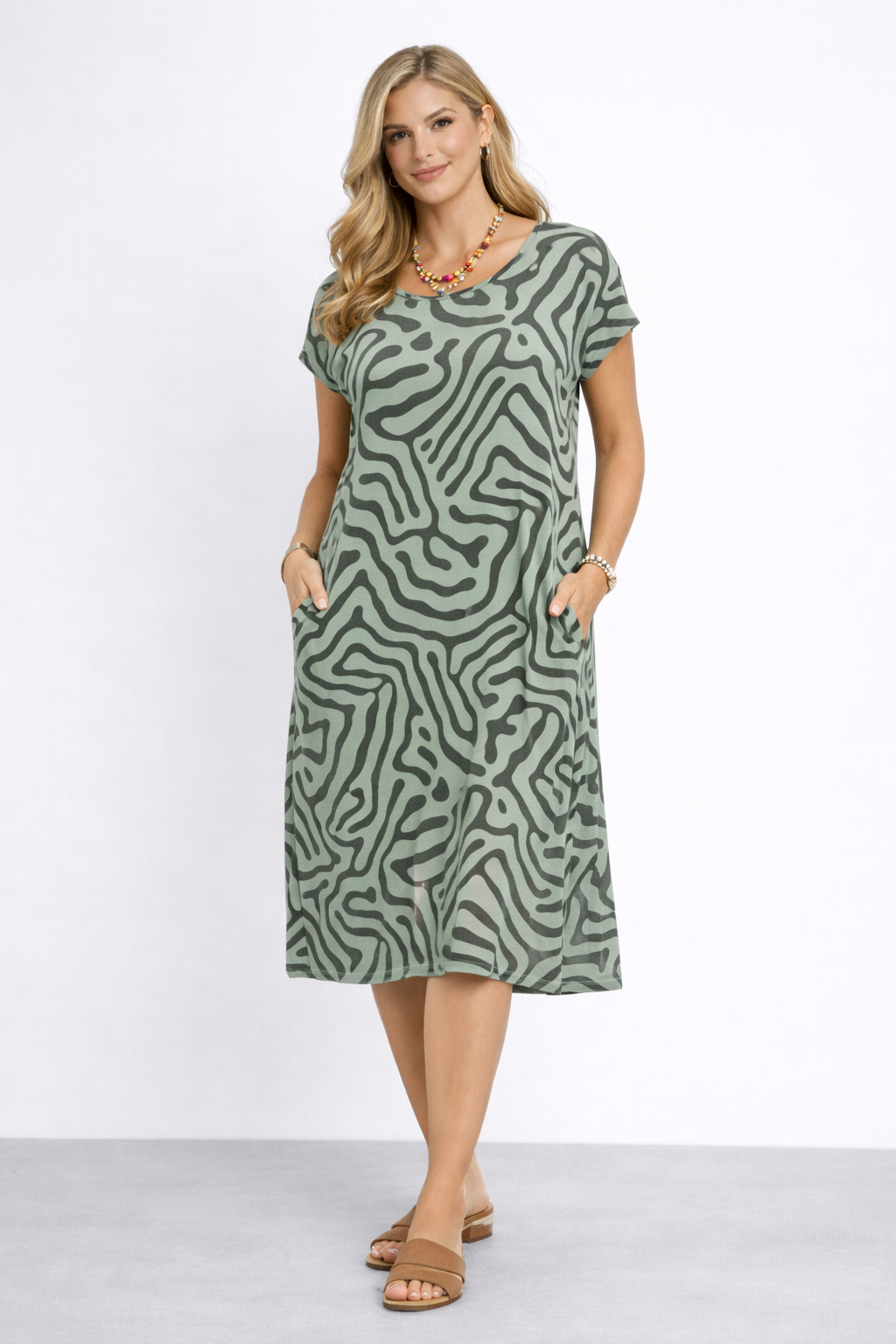 Alma | Vestido de verano con cuello redondo