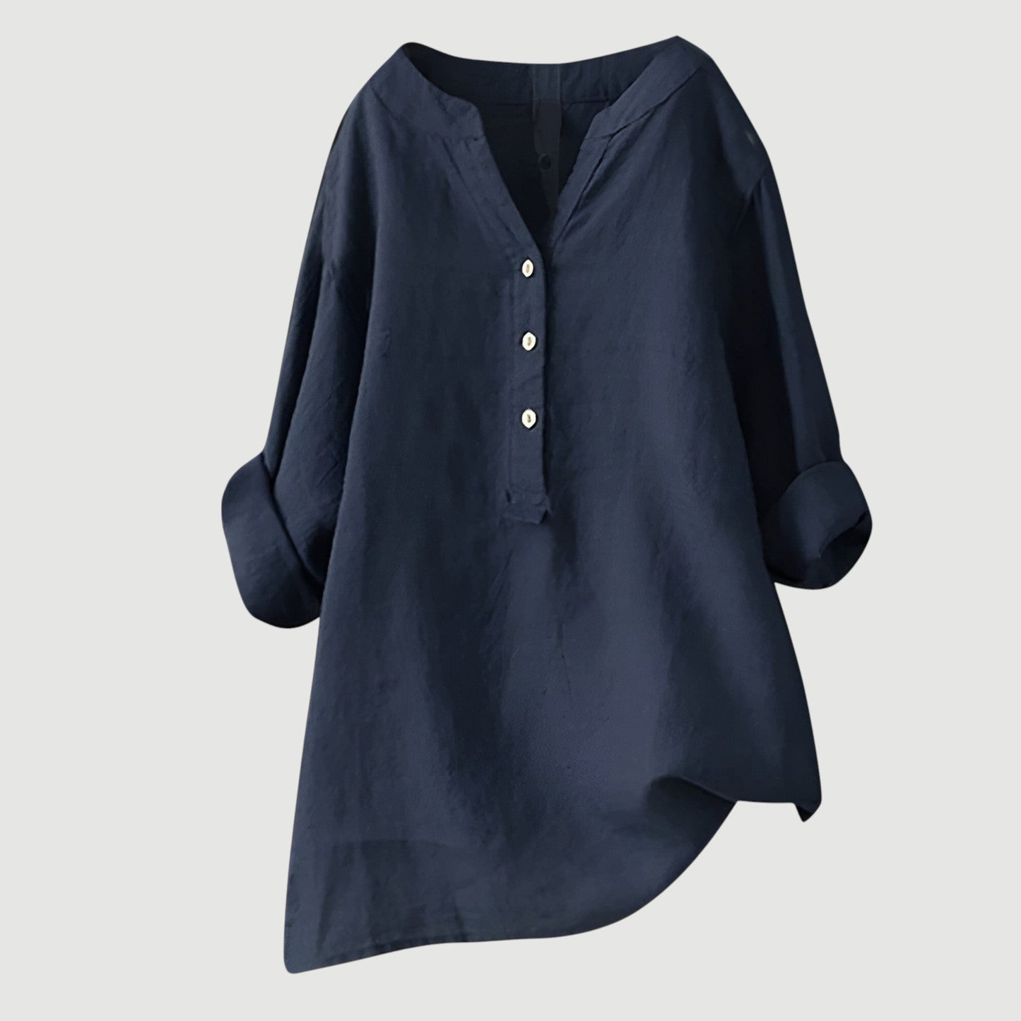 Martina | Blusa de mujer de lino ligera y cómoda