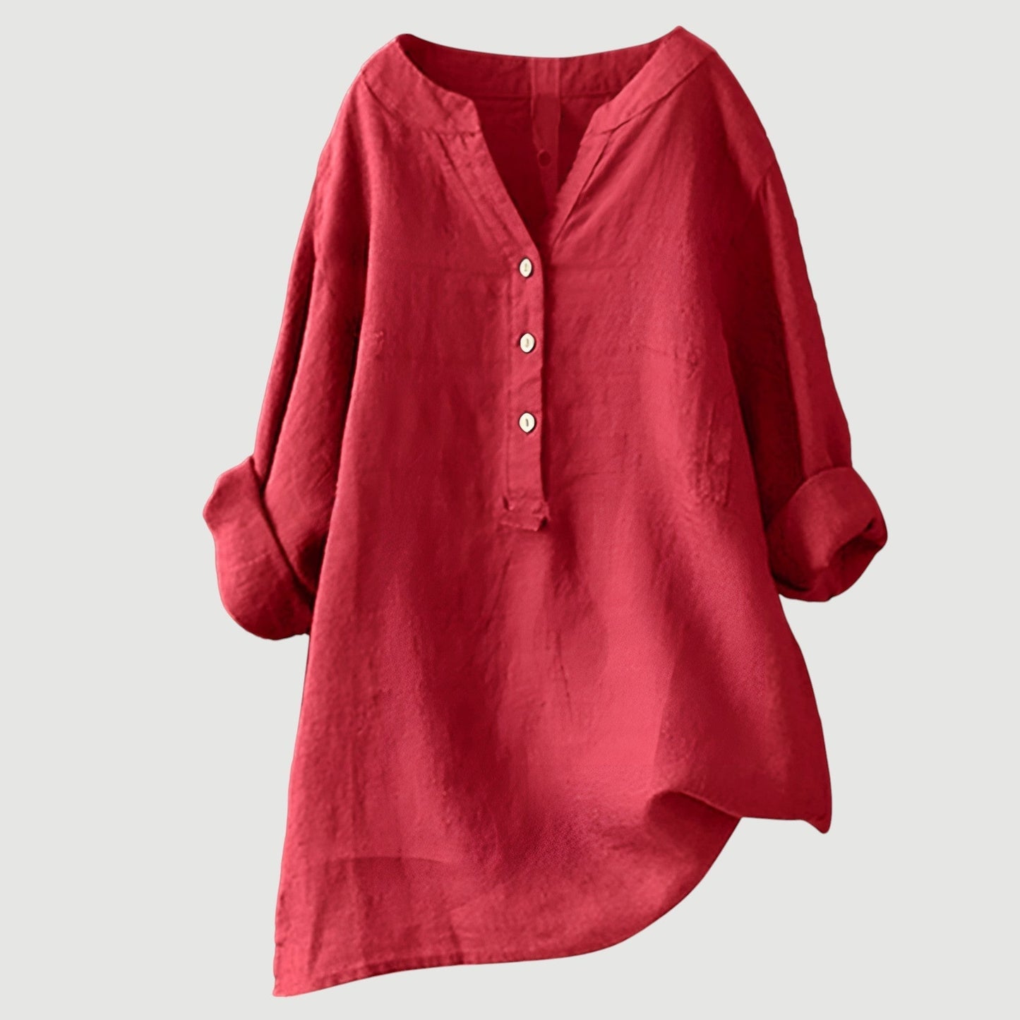 Martina | Blusa de mujer de lino ligera y cómoda