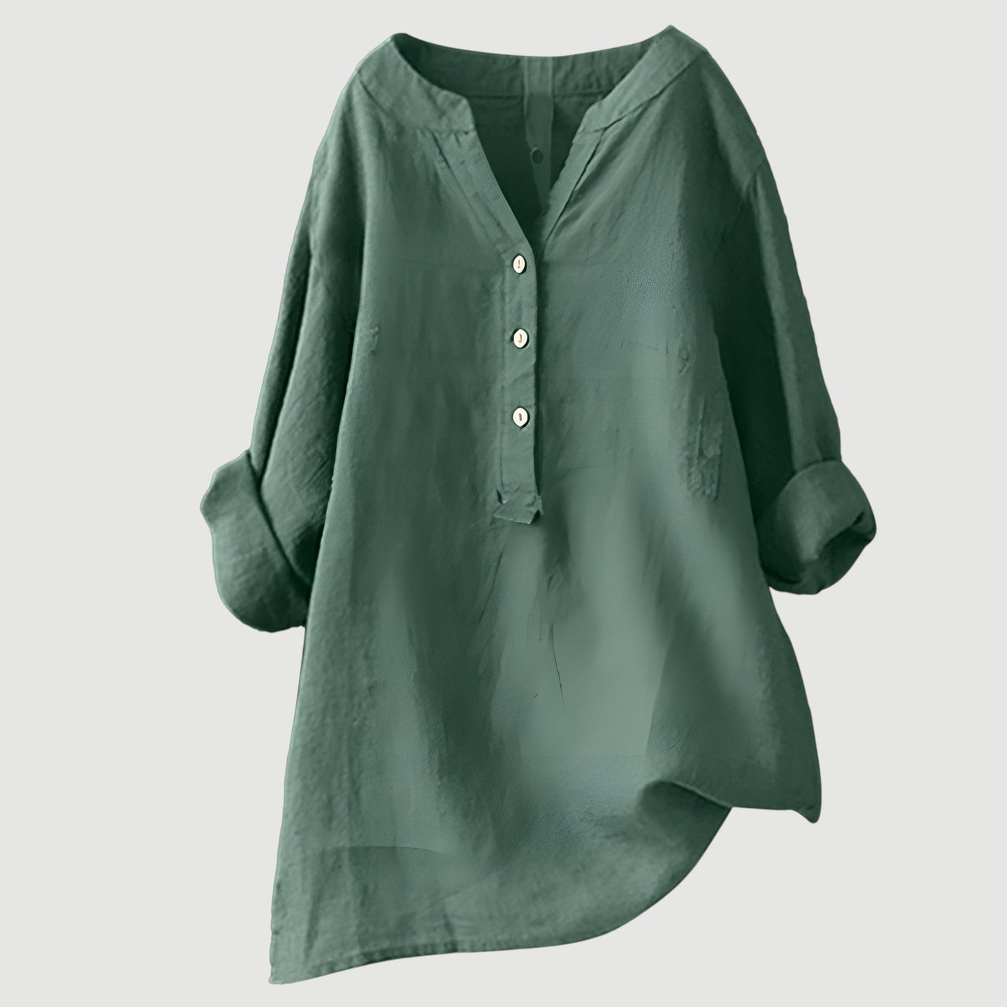 Martina | Blusa de mujer de lino ligera y cómoda