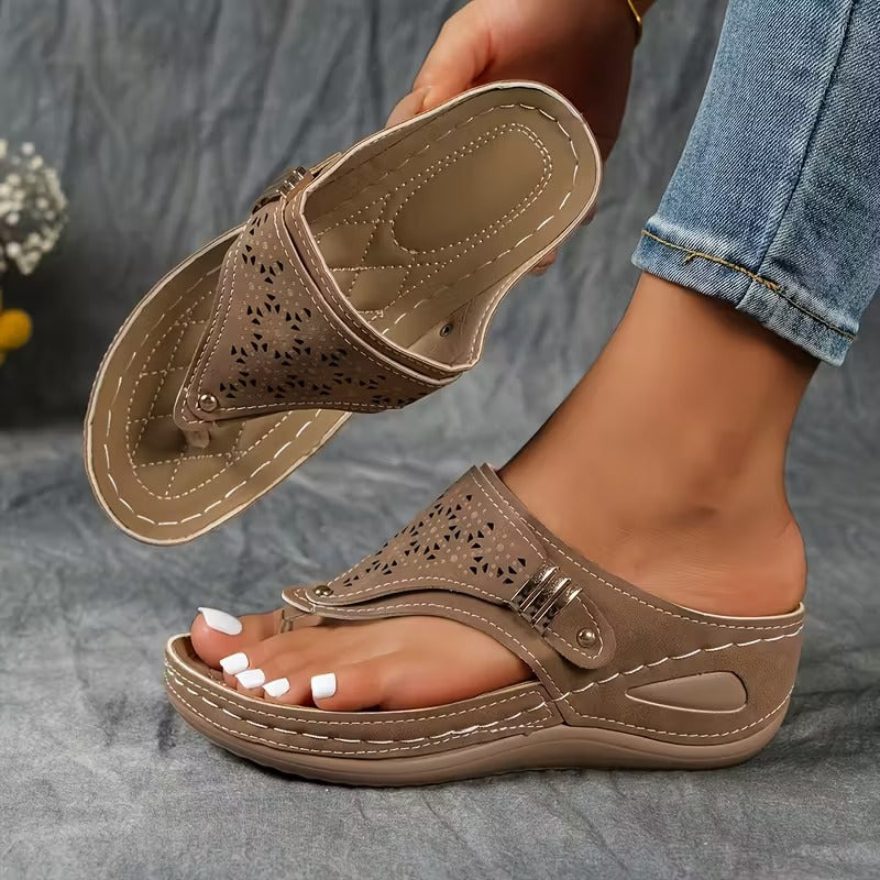 Archella | Sandales compensées confortables et offrant un bon maintien