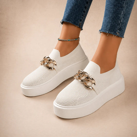 Maria - Chaussures avec chaîne métallique