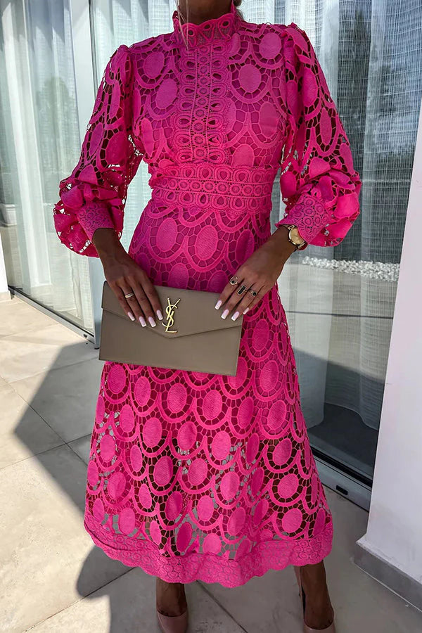 Robe Chiara élégante en dentelle