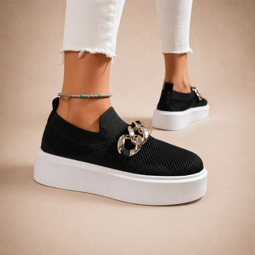 Maria - Chaussures avec chaîne métallique