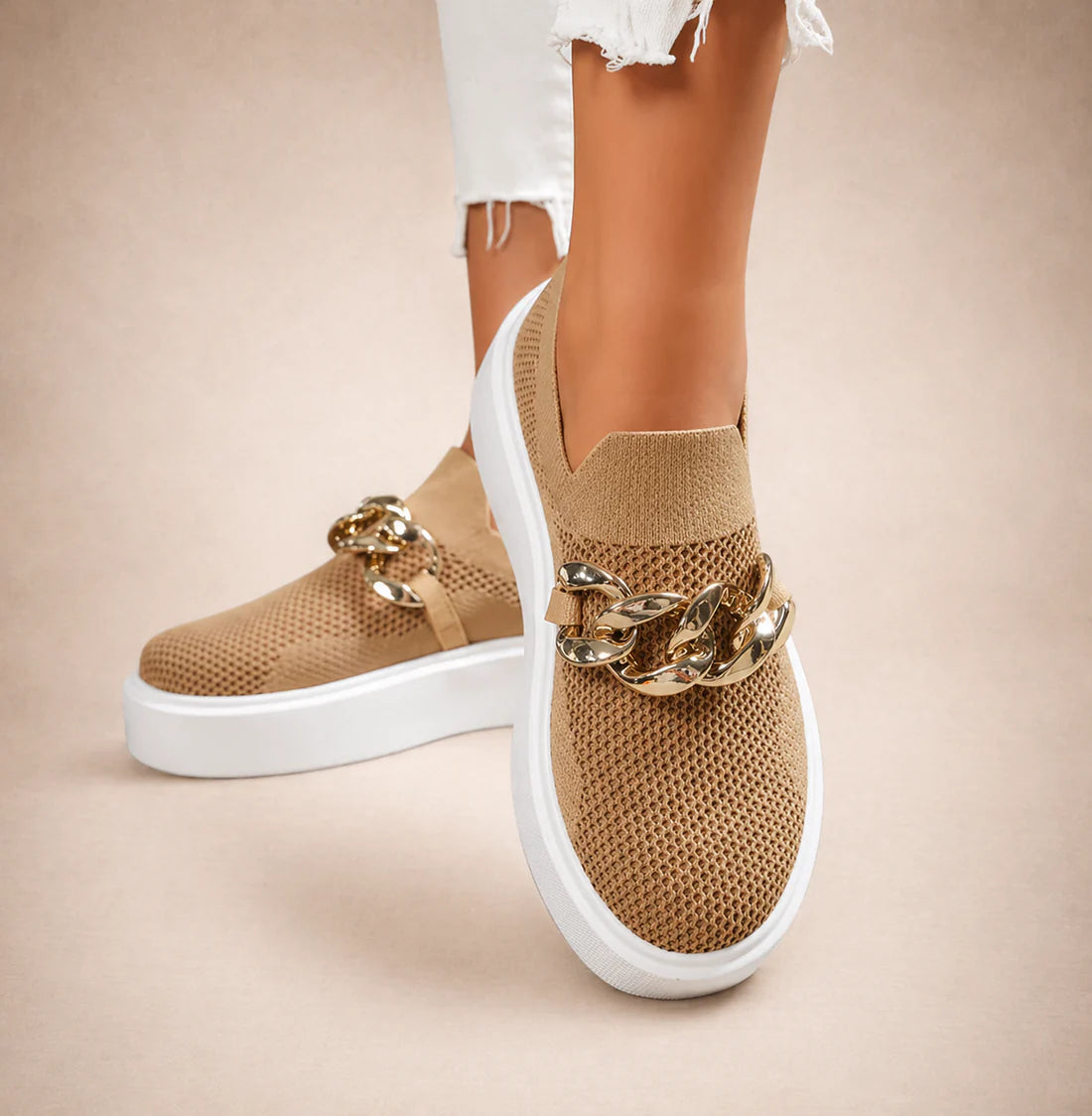 Maria - Chaussures avec chaîne métallique