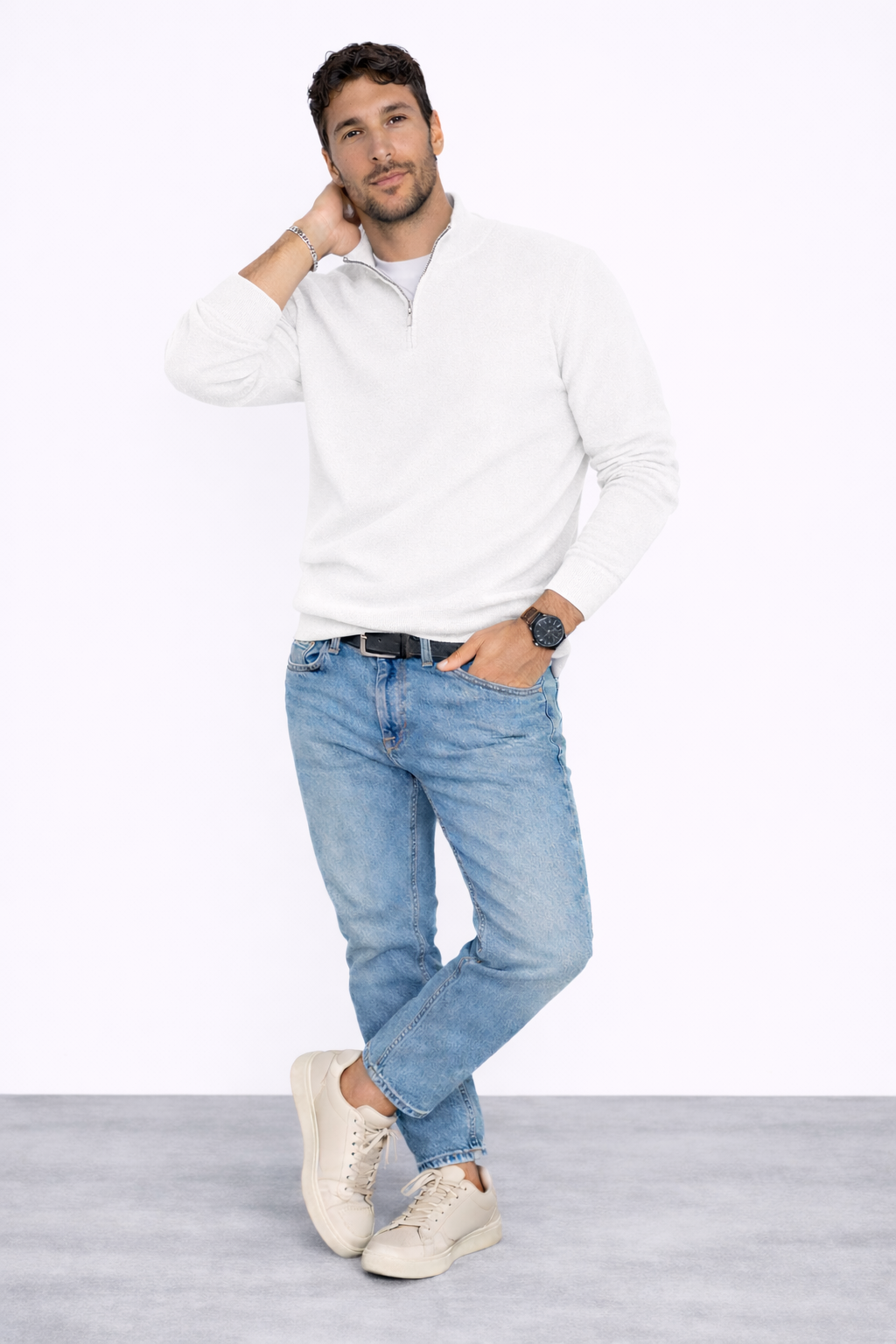 Simon | Sudadera con cremallera