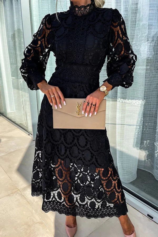 Robe Chiara élégante en dentelle