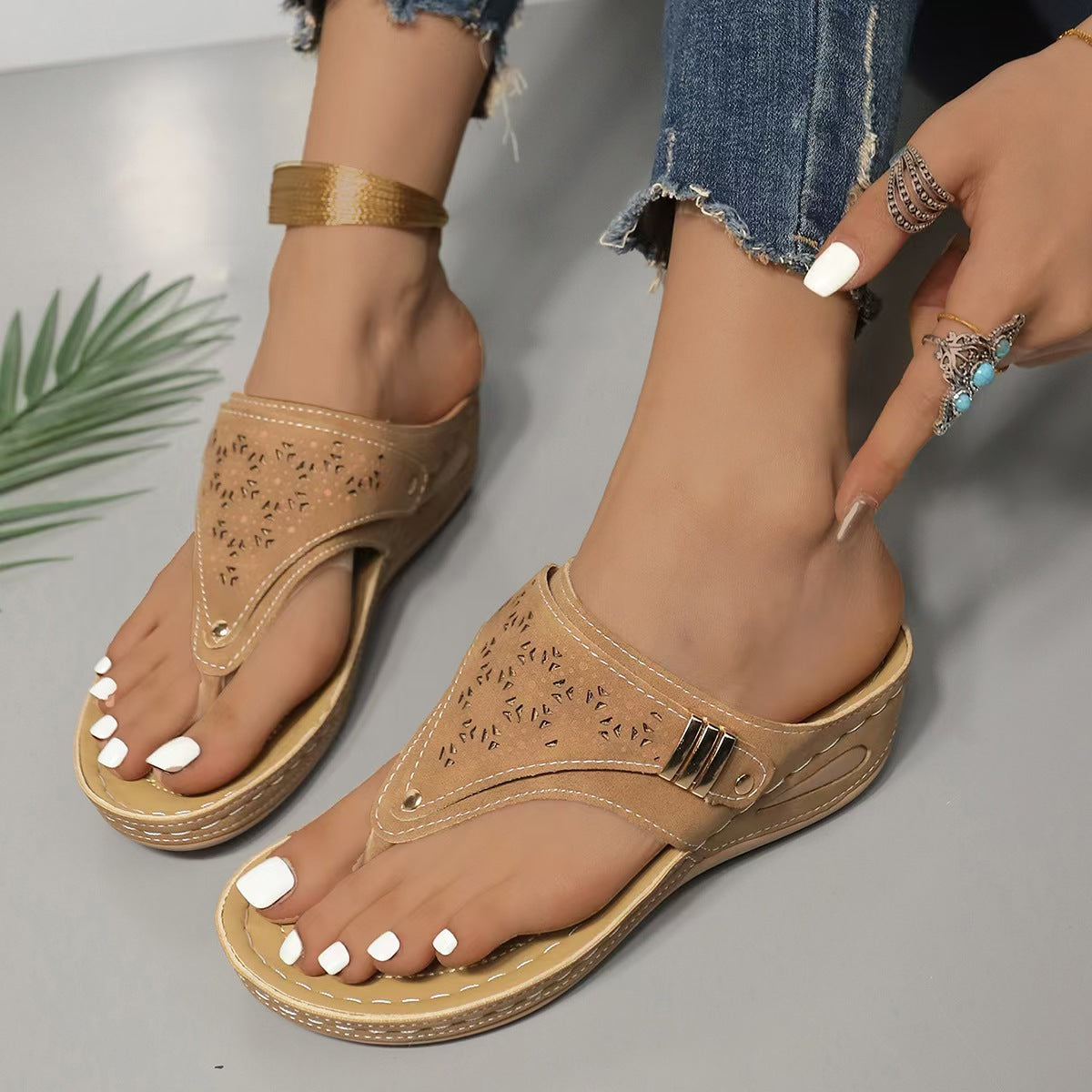 Archella | Sandales compensées confortables et offrant un bon maintien