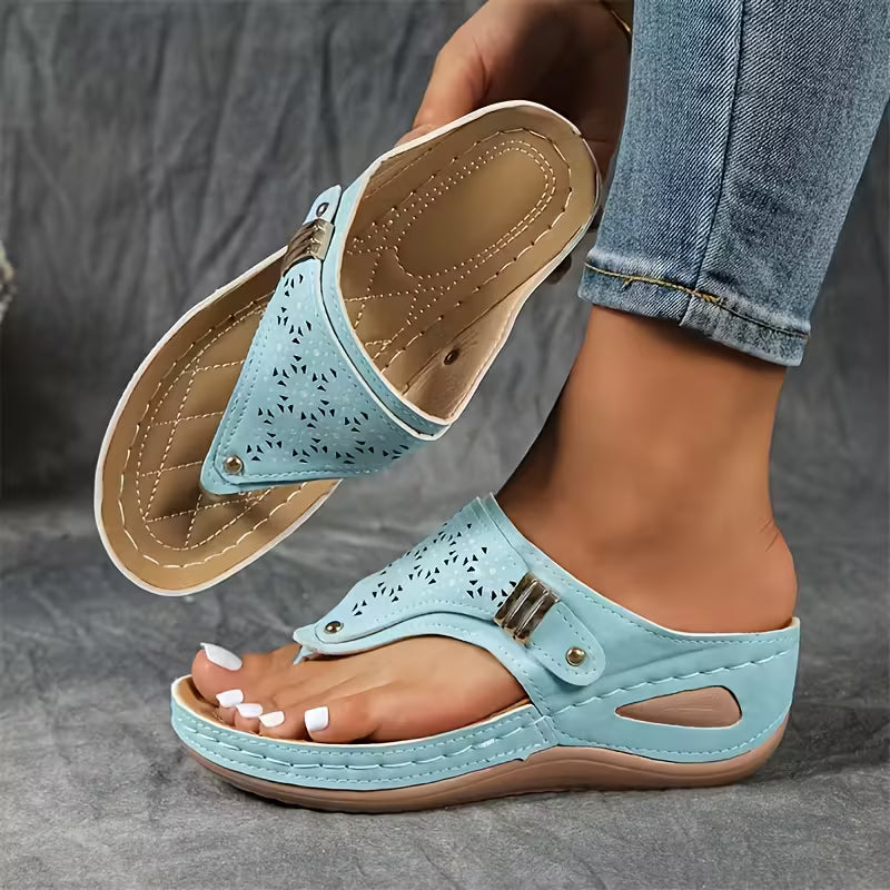 Archella | Sandales compensées confortables et offrant un bon maintien