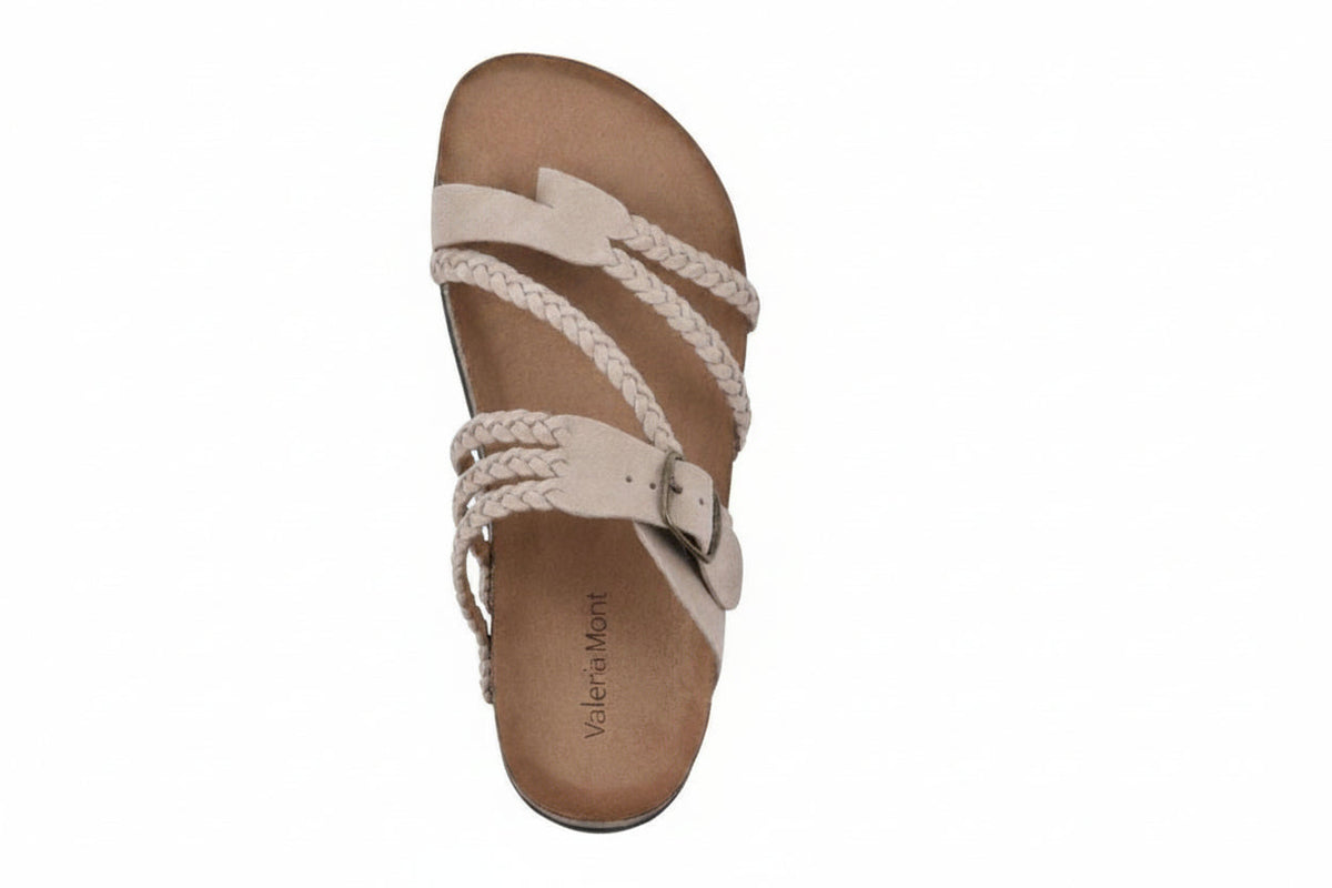 NAYARA | Sandalias de corcho trenzadas