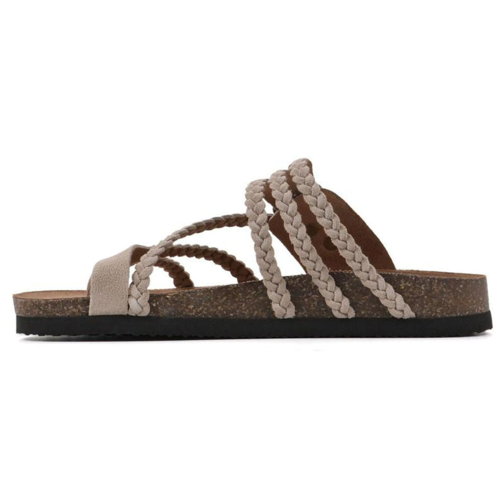 NAYARA | Sandalias de corcho trenzadas