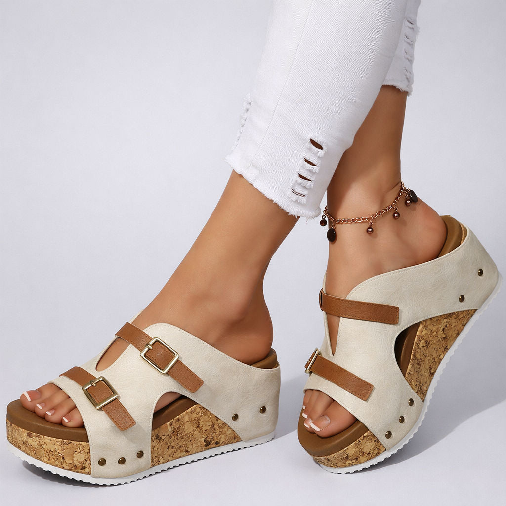 CALISSA | Sandalias de cuña