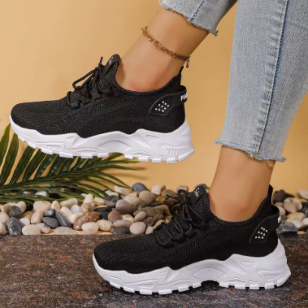 SOLARA| Baskets orthopédiques respirantes au design ergonomique pour femme