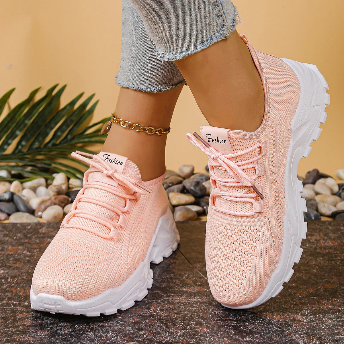 SOLARA| Baskets orthopédiques respirantes au design ergonomique pour femme