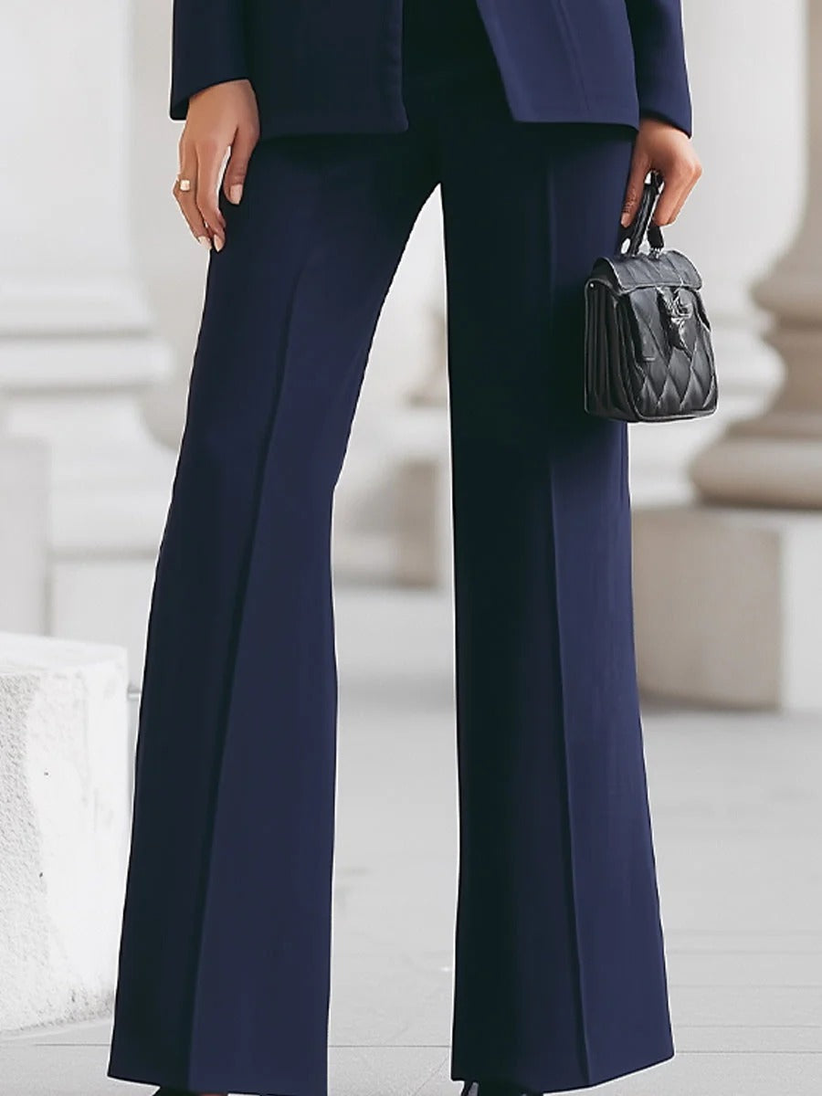 Edurne | Ensemble pantalon élégant au toucher doux