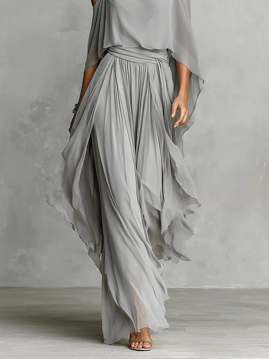 Isabela | Set Fluido Gris