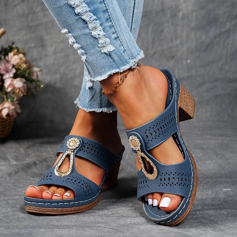 Sandalias ortopédicas cómodas Claire