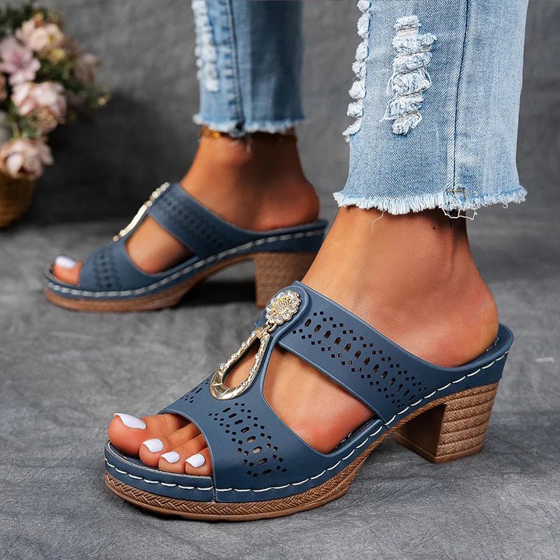 Sandalias ortopédicas cómodas Claire