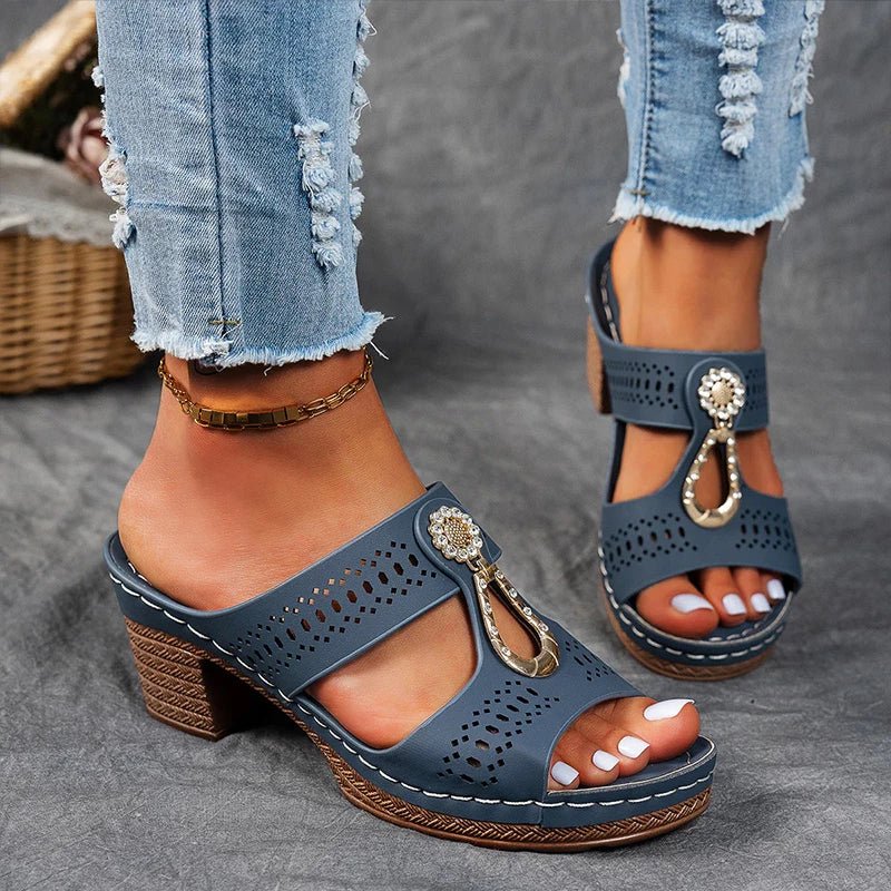 Sandalias ortopédicas cómodas Claire