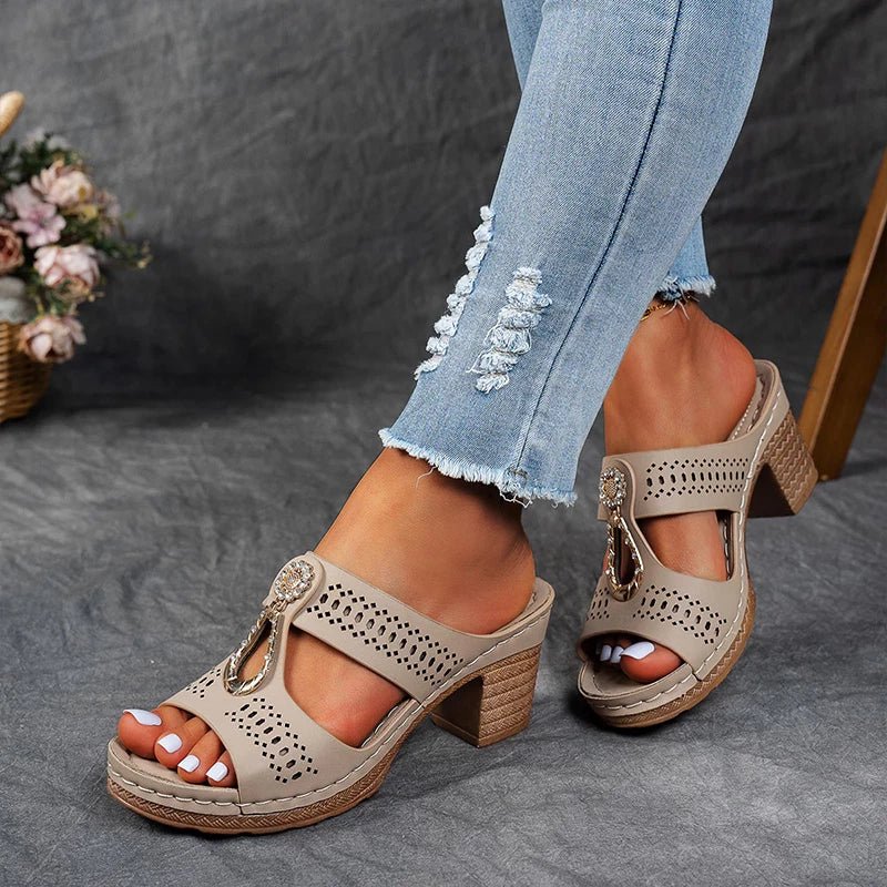 Sandalias ortopédicas cómodas Claire