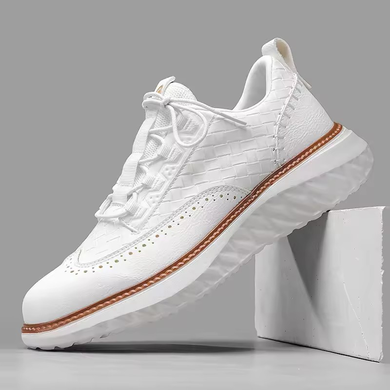 Marco | Zapatillas de cuero brogue