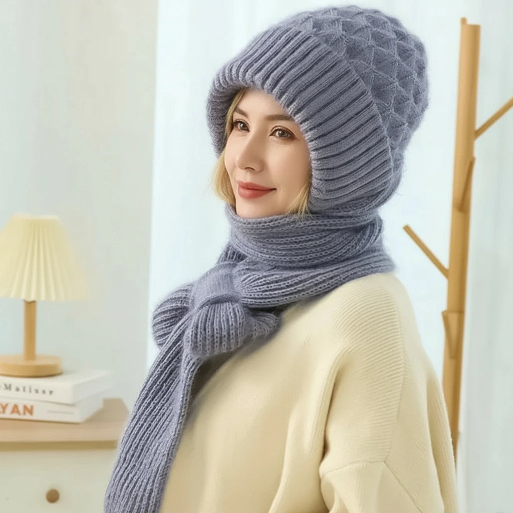 Sonia | Conjunto de invierno 2 en 1 de punto de alta calidad