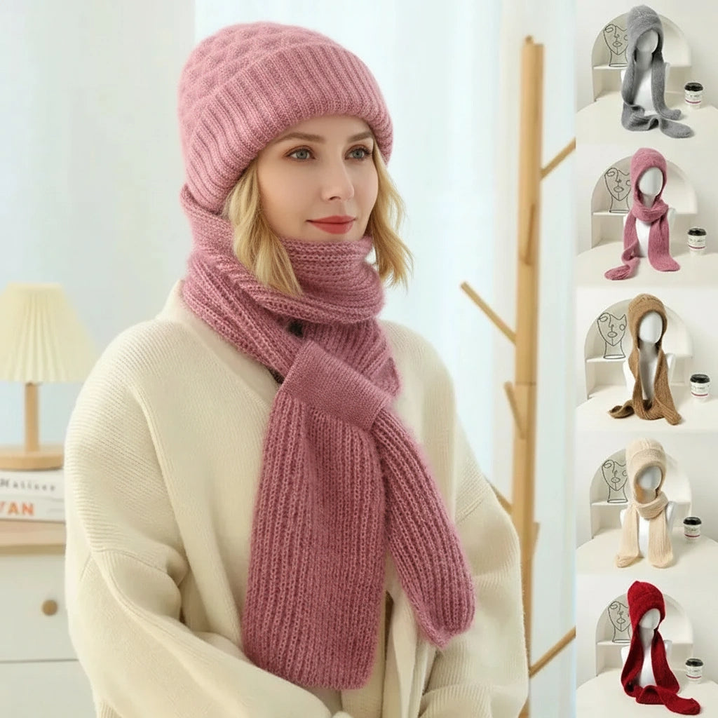 Sonia | Conjunto de invierno 2 en 1 de punto de alta calidad