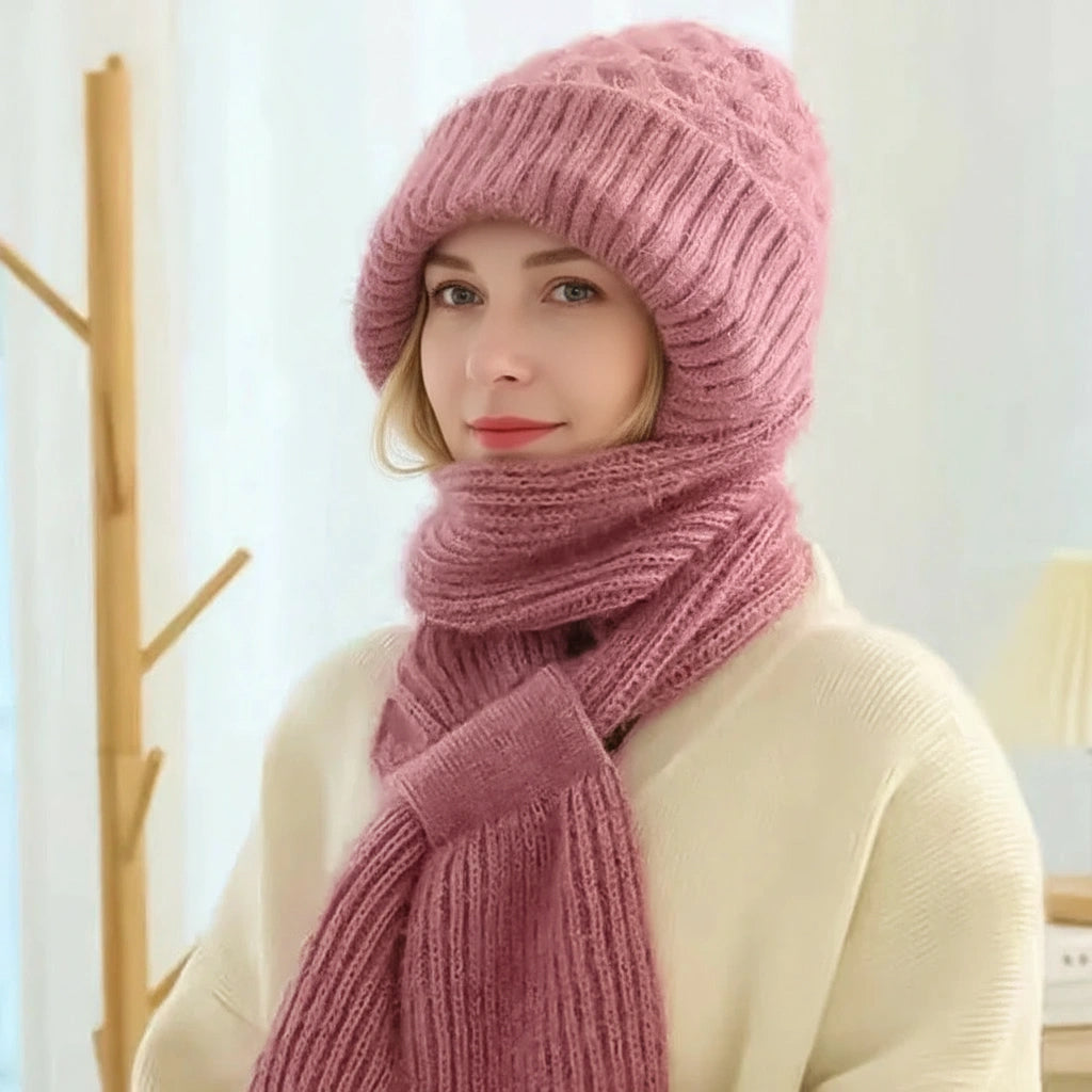 Sonia | Conjunto de invierno 2 en 1 de punto de alta calidad