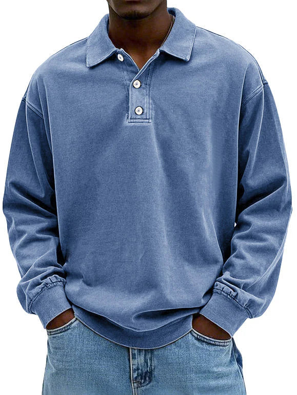 Pedro | Elegante polo de manga larga