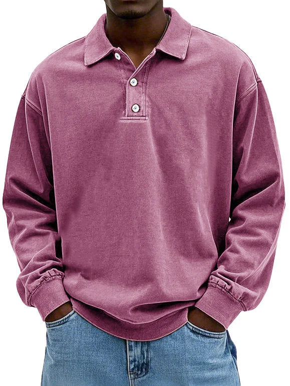 Pedro | Elegante polo de manga larga