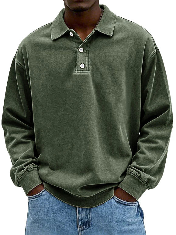Pedro | Elegante polo de manga larga