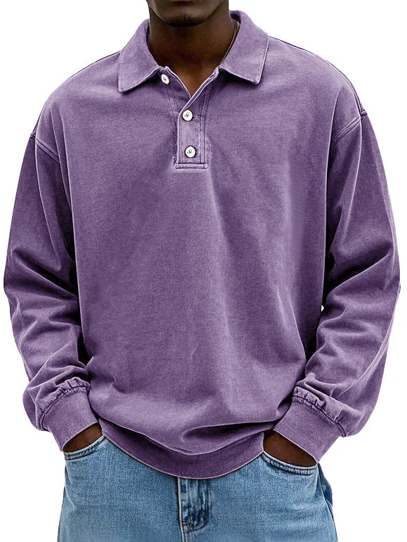 Pedro | Elegante polo de manga larga
