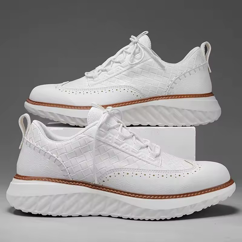 Marco | Zapatillas de cuero brogue