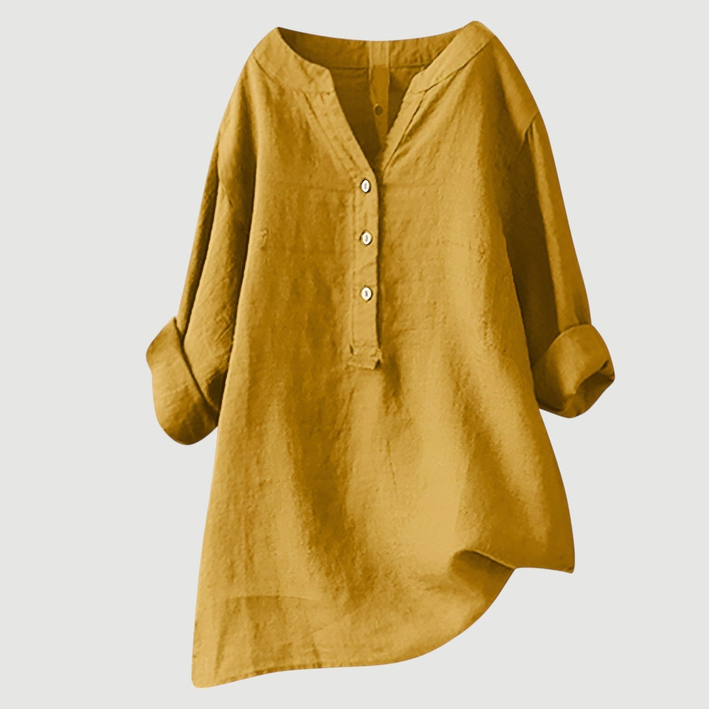 Martina | Blusa de mujer de lino ligera y cómoda
